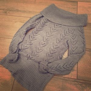 Off Shoulder Sweater